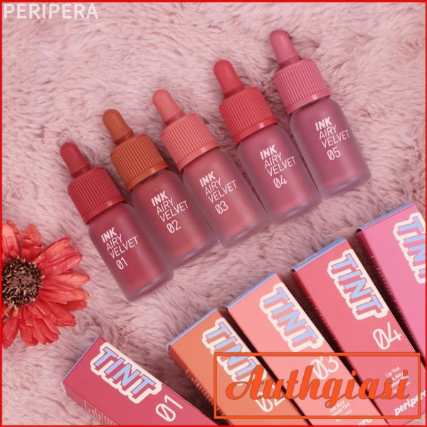 Son Kem Lì Peripera Ink Airy Velvet Tint 2019 4g Cực Kì Nhẹ Môi | BigBuy360 - bigbuy360.vn