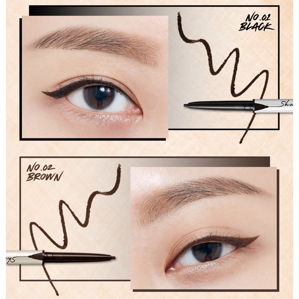 Chì kẻ mắt Clio sharp so simple waterproof pencil liner