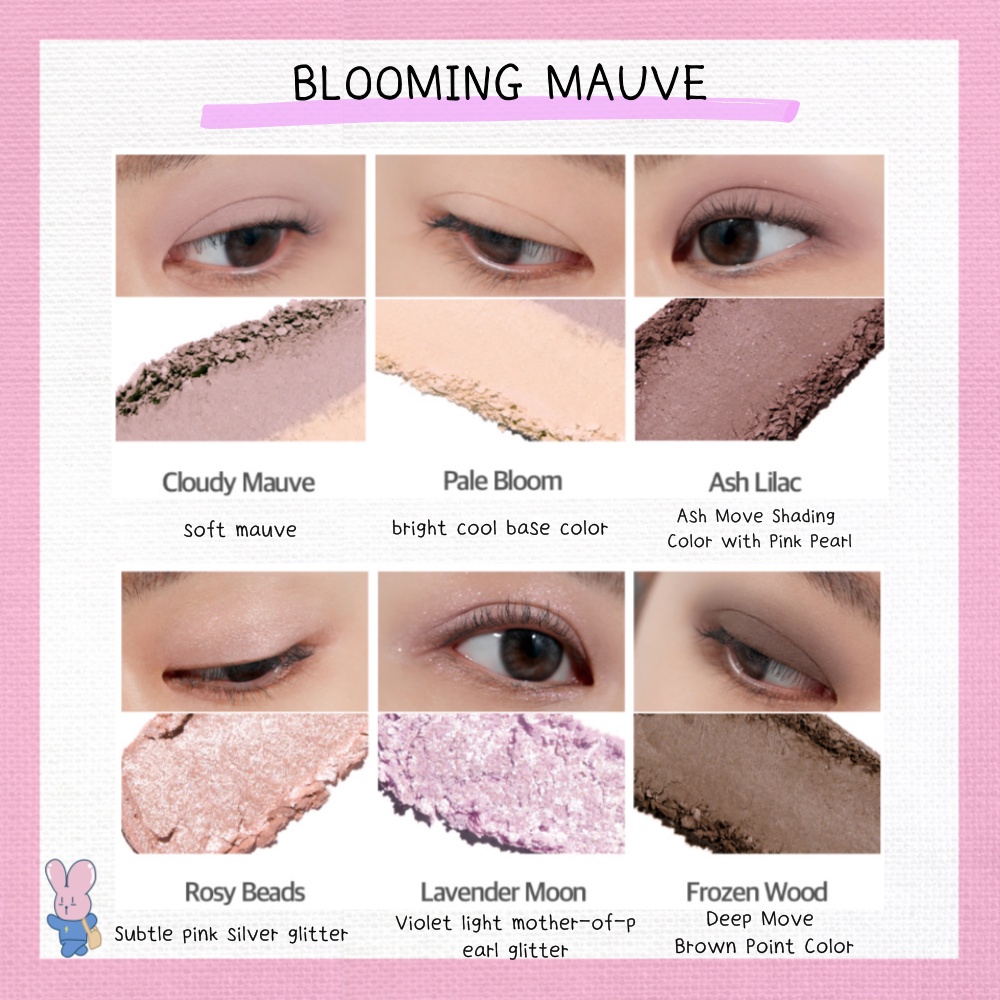 Bảng Phấn Mắt Clio mini 4 Màu Tùy Chọn