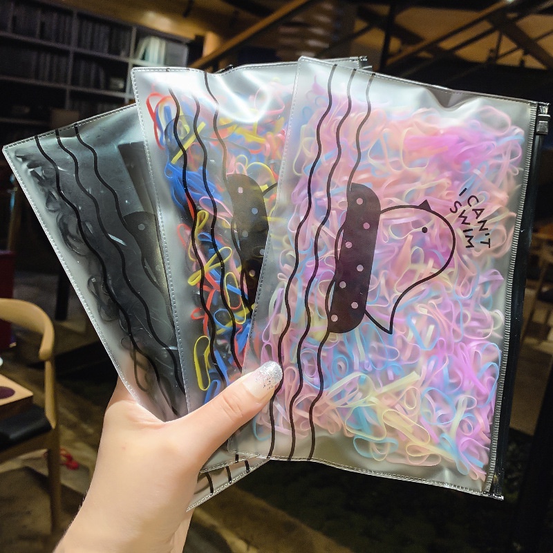 Dây Buộc Tóc Cao Su Co Giãn Dễ Thương Không Đau