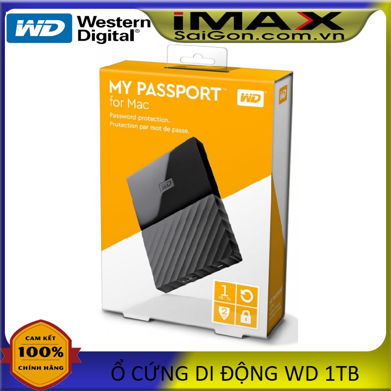 Ổ CỨNG DI ĐỘNG WD MY PASSPORT 4TB