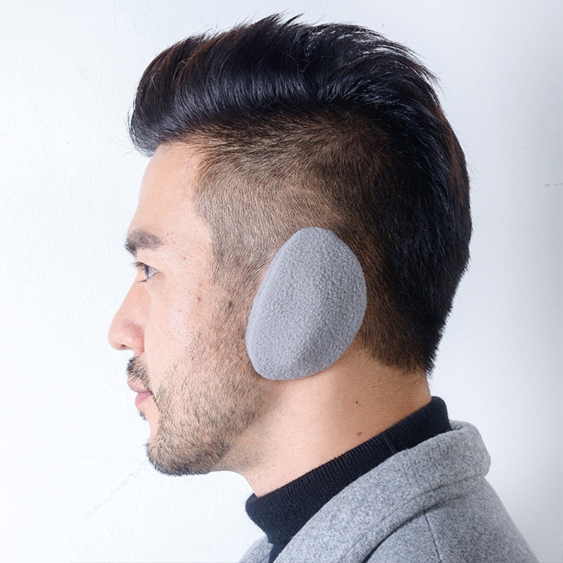 Wmmb Chụp Tai Giả Lông Cừu Dày Giữ Ấm Tai Không Dây Thời Tiết Mùa Đông Cho Nam
