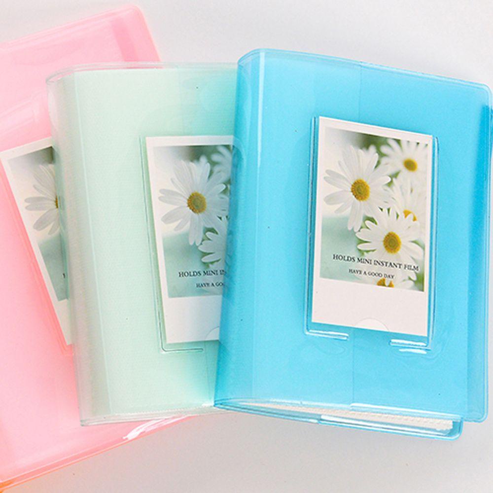 CLEOES Album Đựng Ảnh 64 Tấm Bằng Nhựa Màu Sắc Xinh Xắn