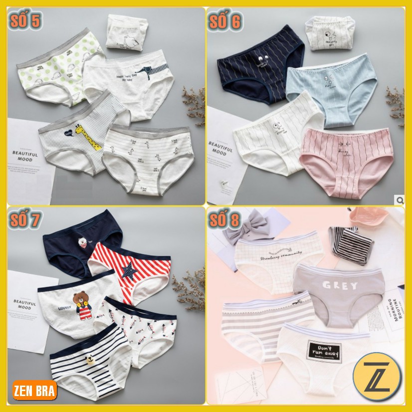 Set 5 Quần Lót Cotton C01 | BigBuy360 - bigbuy360.vn