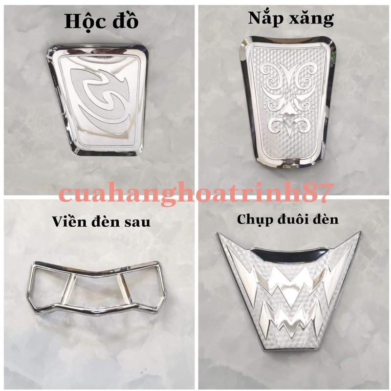Ốp Trang Trí Xe NVX 2021 Mạ Crom