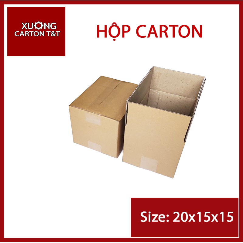 20x15x15 Hộp carton đóng gói | BigBuy360 - bigbuy360.vn