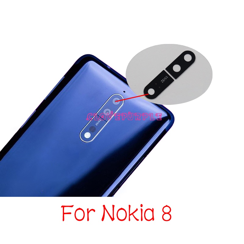 Miếng dán bảo vệ ống kính camera sau điện thoại Nokia 8 mới