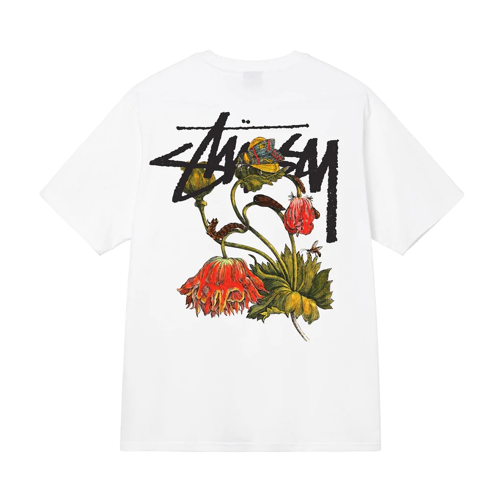 Áo thun Stussy Withered Flower - STUSSY WITHERED FLOWER TEE