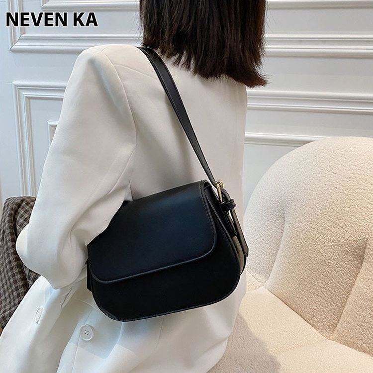 [Mã BMBAU50 giảm 50K đơn 150K] Túi Đeo Chéo Da Trơn Kiểu Dáng Nhẹ Nhàng Trẻ Trung NEVENKA N0952