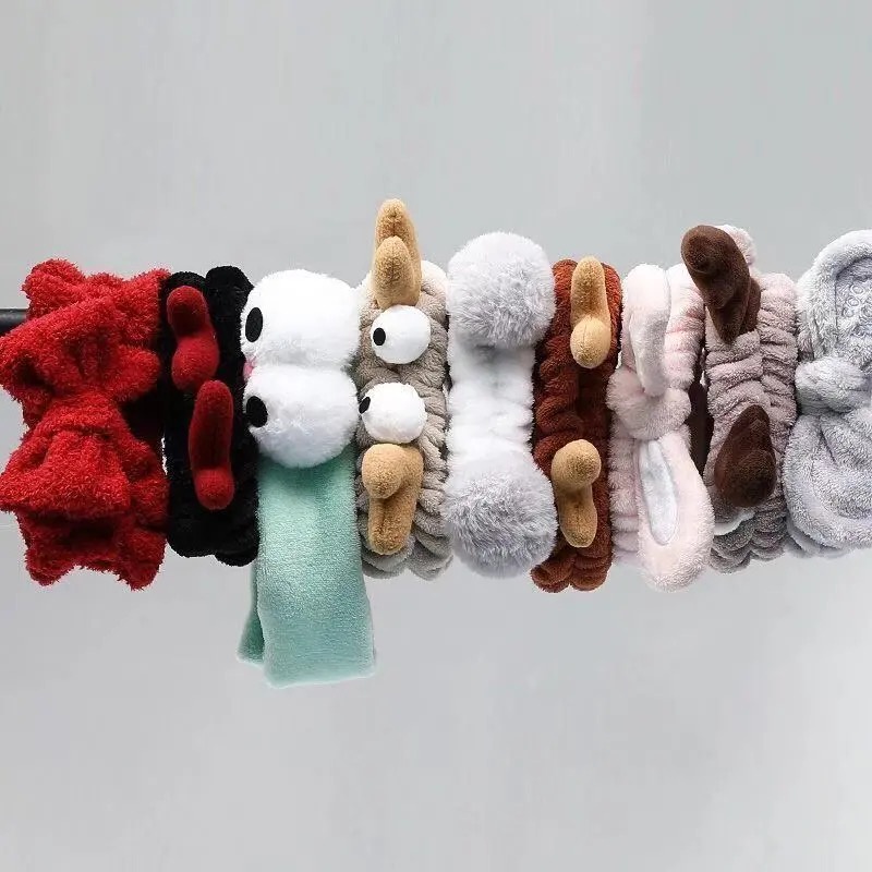 Băng Đô Co Giãn Đáng Yêu Dùng Khi Rửa Mặt/ Trang Điểm