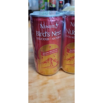 nunest yến lon có đường 190ml