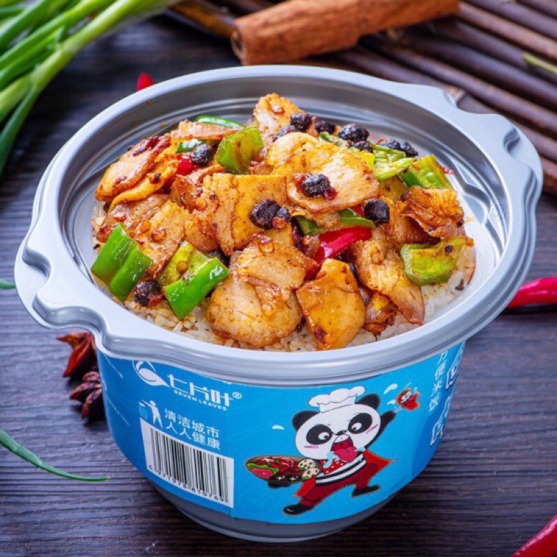 Cơm Tự Sôi Ăn Liền Gấu Trúc Tiện Lợi