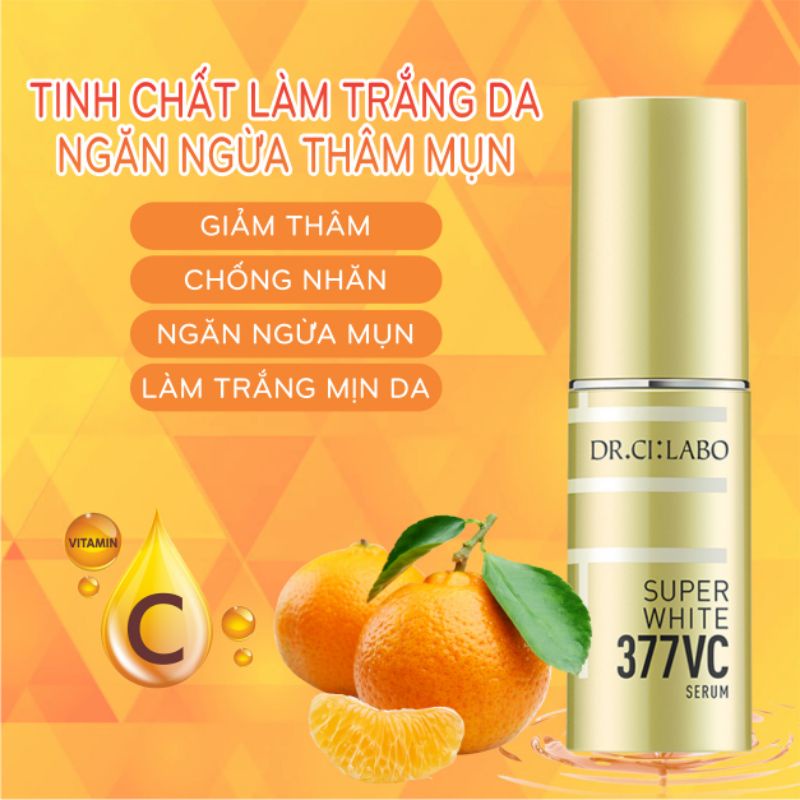 Tinh Chất Kem Dưỡng Trắng Da Ngừa Mụn Dr.Ci:Labo Supper White 377