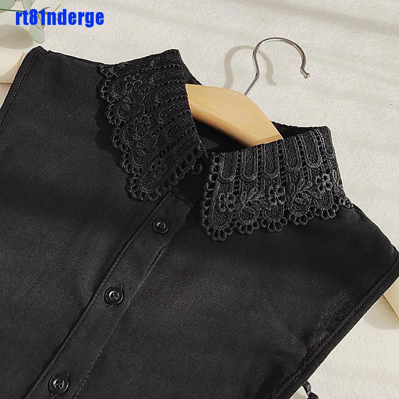 [RT] Áo Sơ Mi Cổ Búp Bê Rời Được Phong Cách Vintage Mùa Đông Cho Nữ