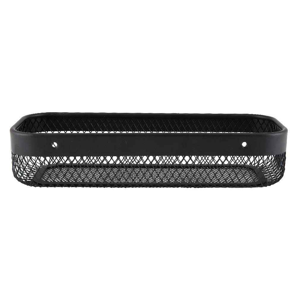 Homebase MOYA Giá/kệ treo tường phòng tắm KM001A bằng thép 7X30.5X11.5CM màu đen
