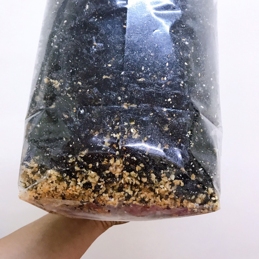 Rong biển cháy tỏi ăn liền - 500gram