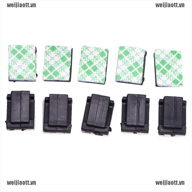 Set 50 Kẹp Giữ Dây Cáp Hình Chữ Nhật