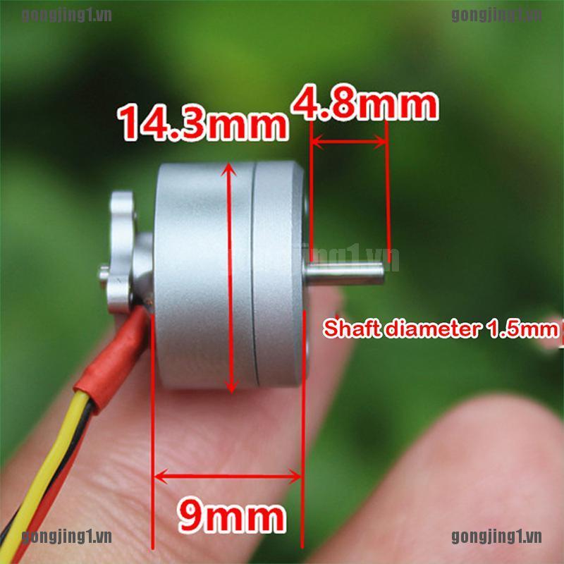 GONJON Micro 1104HM Brushless Motor 1-2S 4300KV Mini RC Quadcopter Drone FPV Traversing