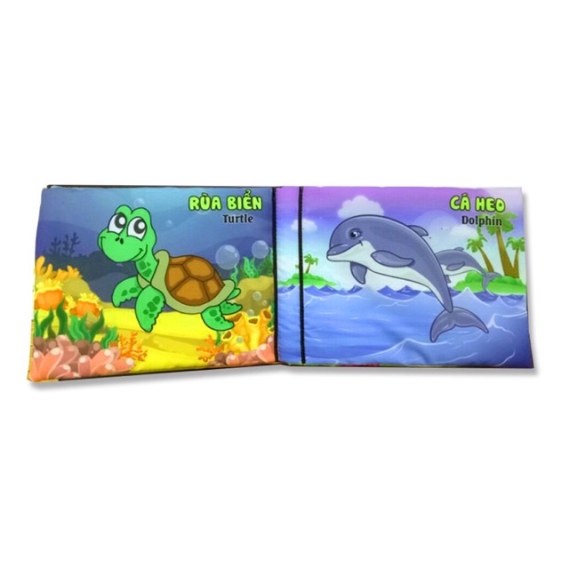 BỘ 4 CUỐN SÁCH VẢI THẾ GIỚI ĐỘNG VẬT