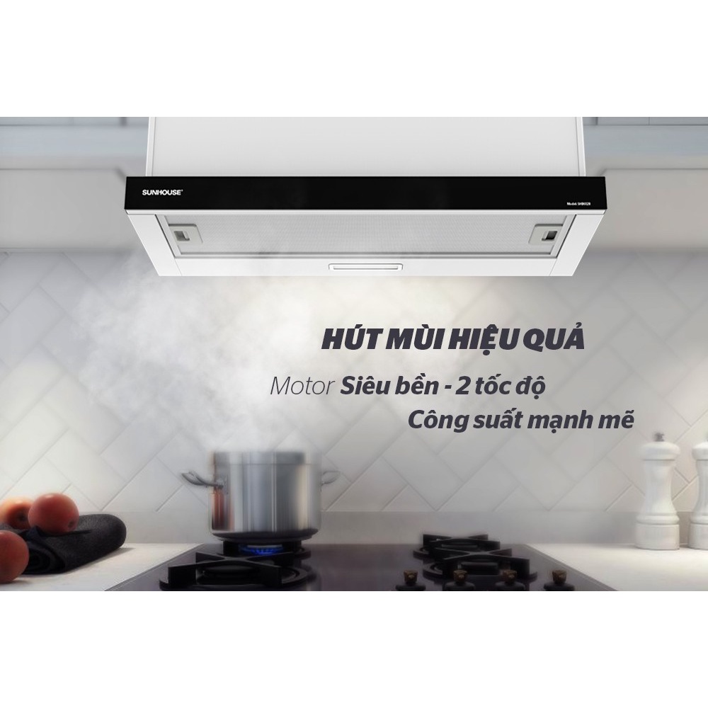 Máy hút mùi âm tủ SUNHOUSE SHB6128