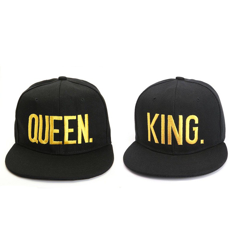 Mũ Đôi  Snapback nam nữ QUEEN-KING