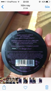 Phấn phủ bourjois