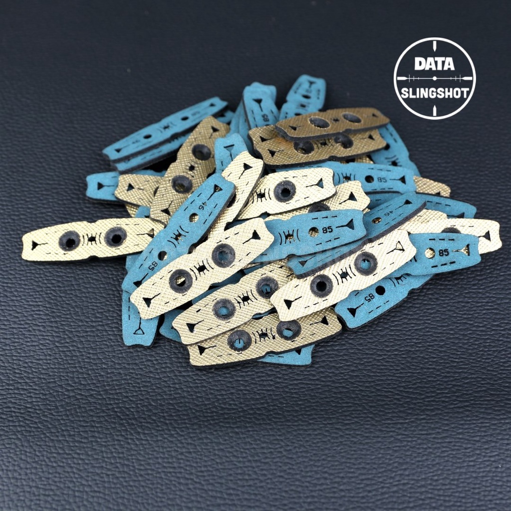 Miếng Da Định Tâm DT16 cho Ná Cao Su dùng cho bi 7mm 75mm và 8mm chống trơn hạn chế thấm nước - DATA SlingShot