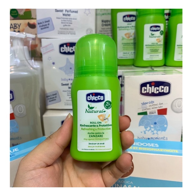 Lăn Bôi Muỗi Và Côn Trùng Cắn Chicco 60ml