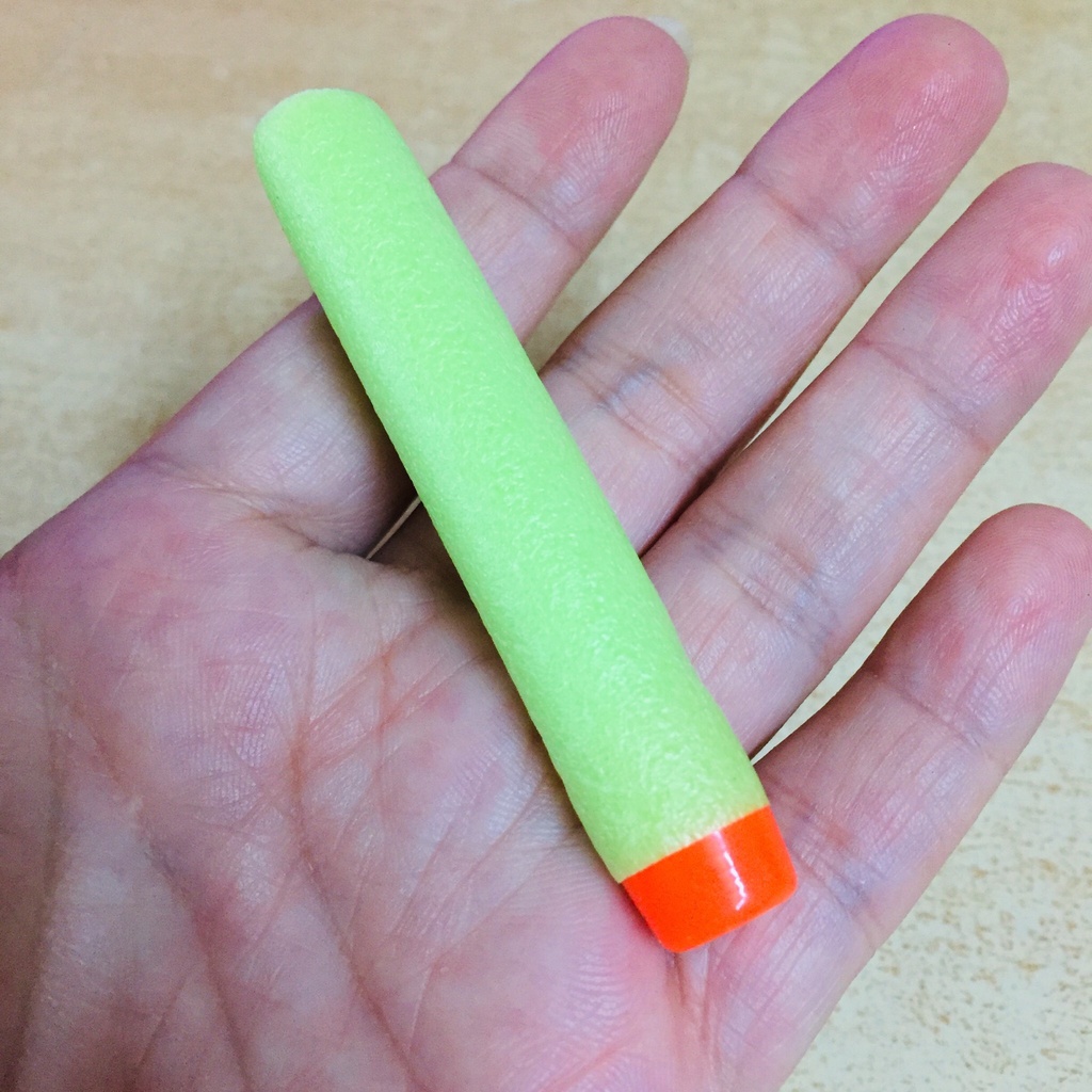 Xốp mút dính dài 7,2 cm hoặc 5,5 cm đường kính 1,3 cm