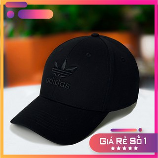 Nón Kết ADIDAS Đen - Mũ lưỡi trai ADIDAS Đen - freesize - full hộp - Hàng VNXK