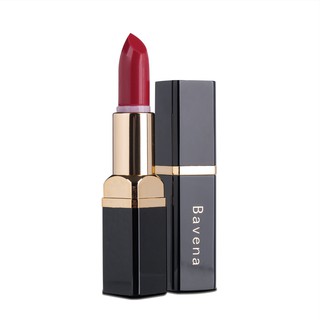 Son siêu lì bám màu lâu Deep Red Bavena Lipstick (Đỏ Cherry) 4g