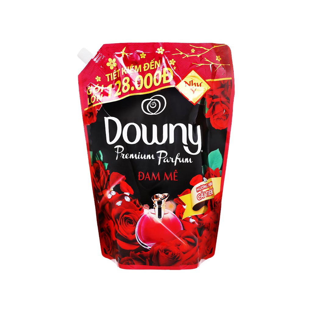 Nước xả vải Downy Premium Parfum đam mê túi 2.3 lít