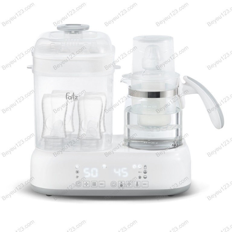 Máy tiệt trùng và hâm nước pha sữa đa năng điện tử (All on One) Fatzbaby Multimax 2 - Fatz FB9013SL