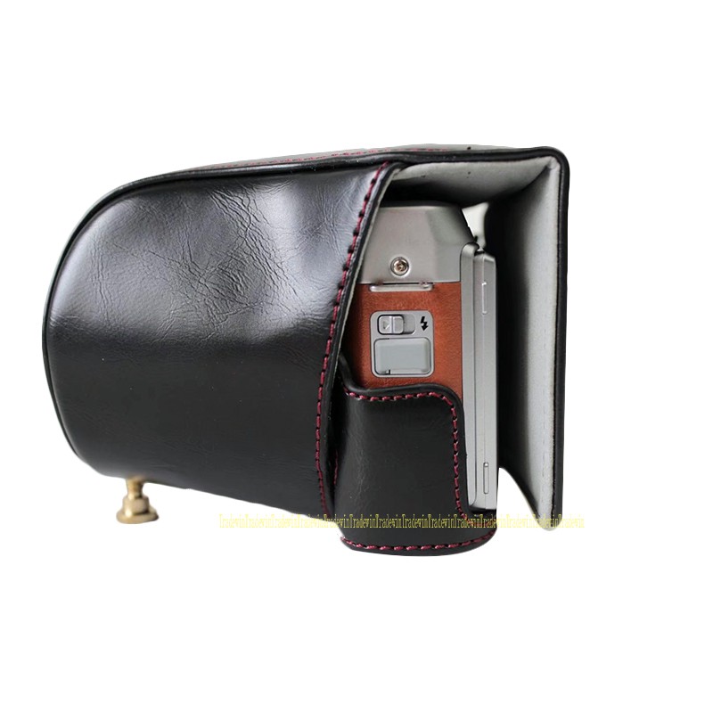 Túi Da Đựng Máy Ảnh Fujifilm X-A7 XA7 Với Lens 15-45mm Sang Trọng