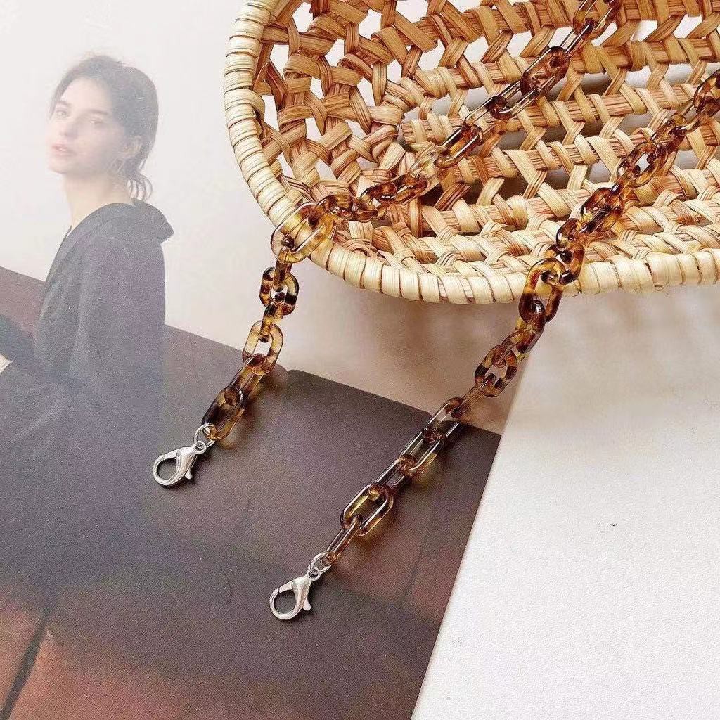 dây đeo khẩu trang da beo hàn quốc cá tính