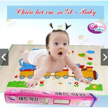 [NHẬP TOY30K GIẢM] Chiếu cao su hạt GB-BABY cho bé kích thước 60x90cm