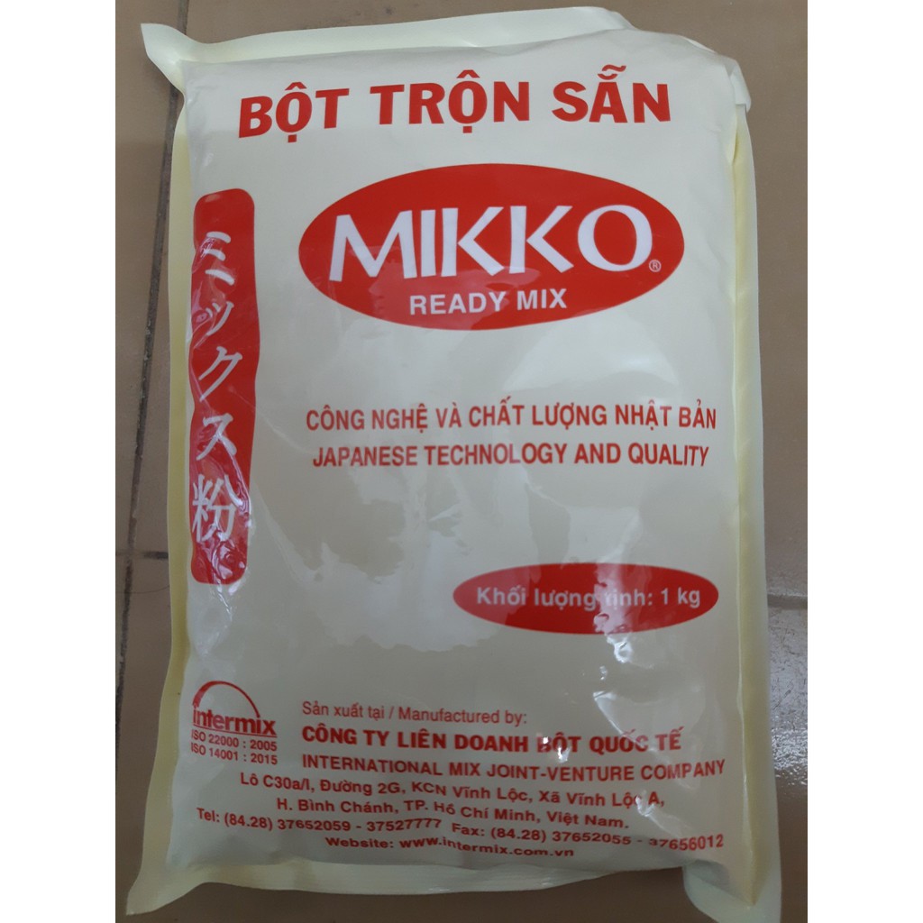 Bột trộn sẵn Pizza Mikko 1kg