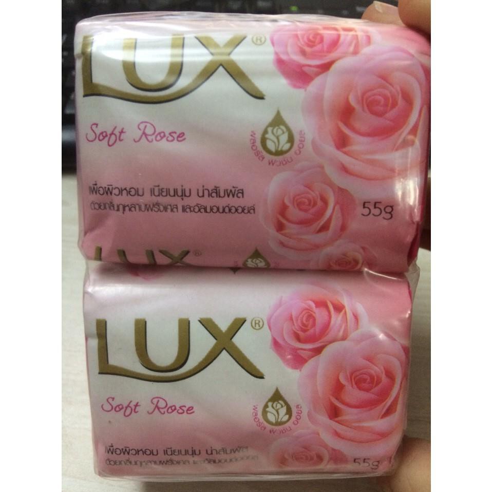 Xà Bông Lux Soft Rose 55g