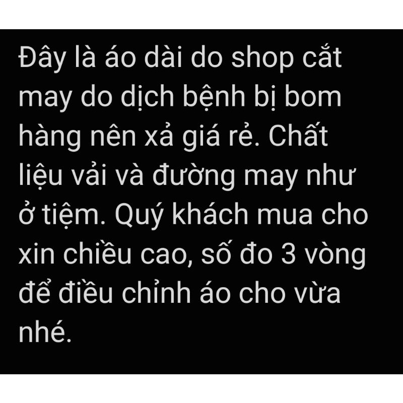 Freeship 99k TQ_ÁO DÀI TRUYỀN THỐNG MÀU HỒNG VẢI SATIN cao cấp may theo số đo