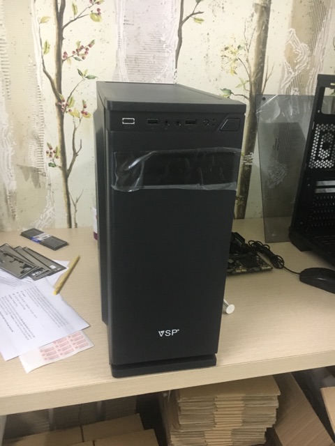 Case máy tính cấu hình Main H61 + cpu i5 2400 + ram 4gb bus 1600 + nguồn xigmatek a300 bảo hành 3 tháng lỗi 1 đổi 1