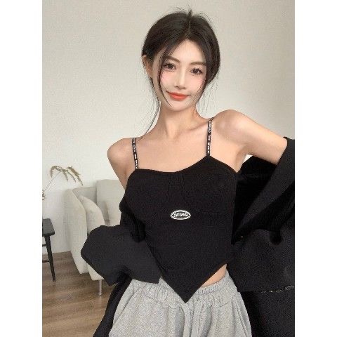 Áo Croptop Dây Chữ Ôm Body Smide Clothing