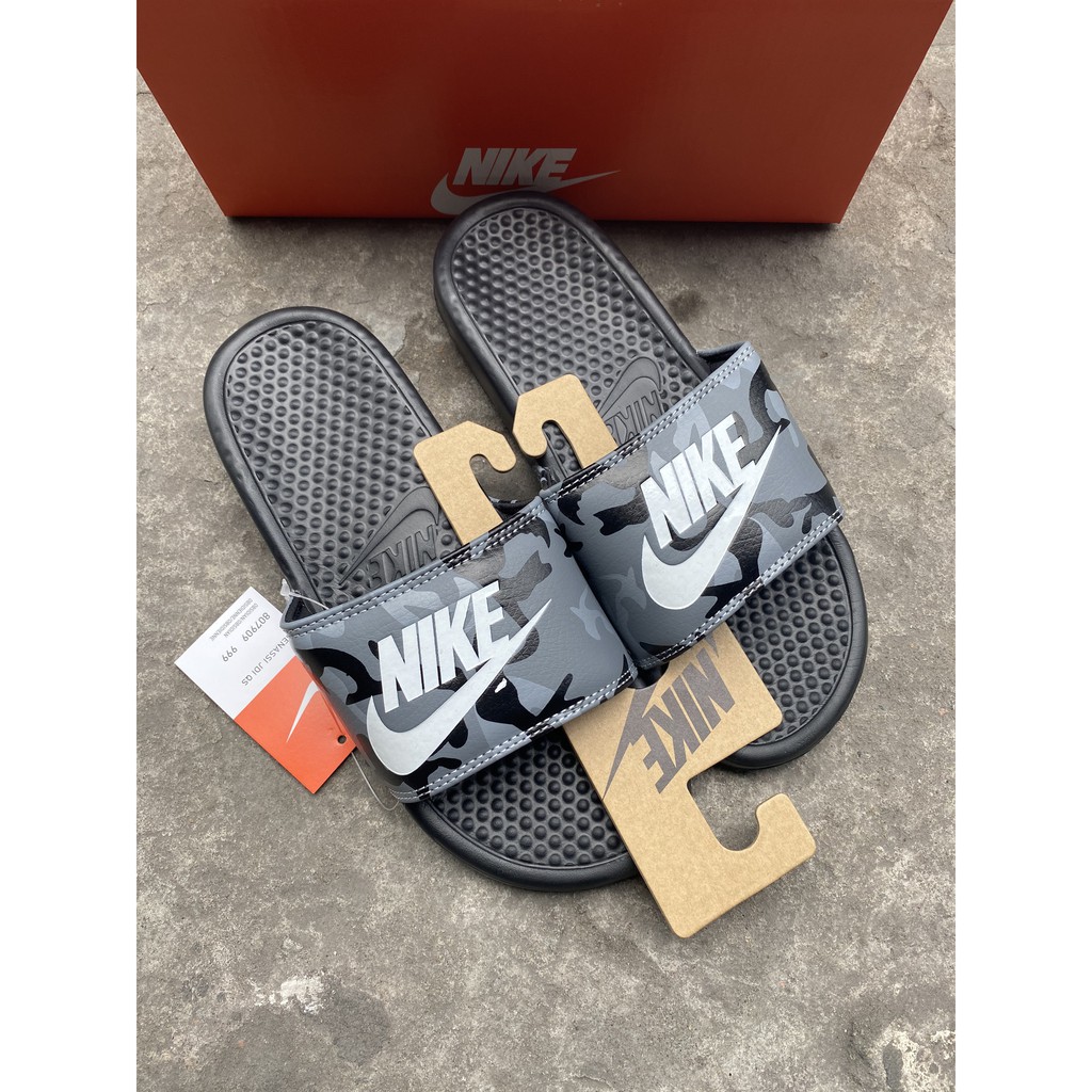Dép Benassi Camo Nam Nữ