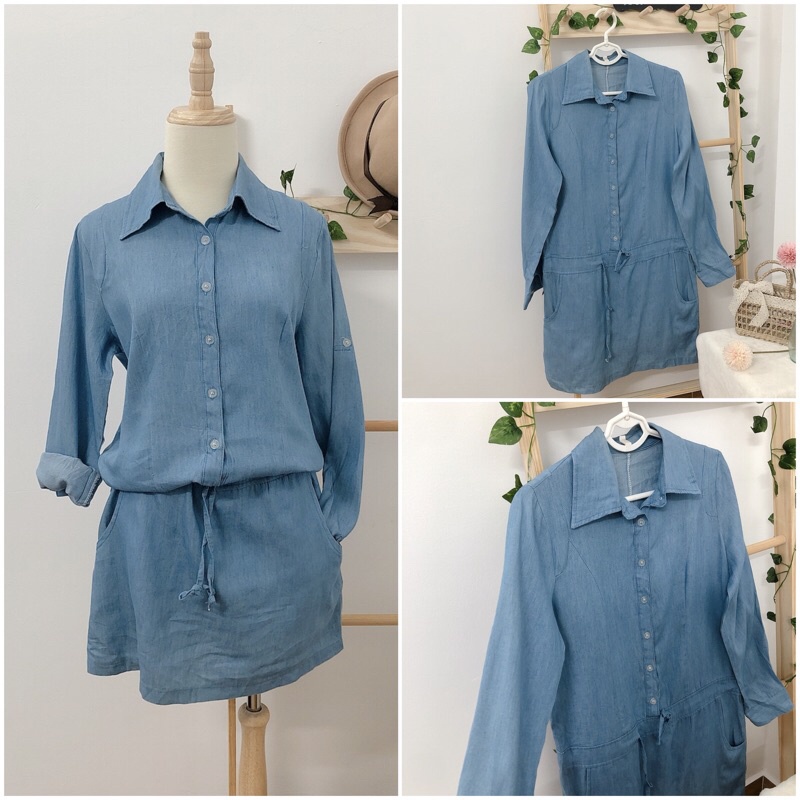 Đầm jean bò 2hand giá hạt dẻ