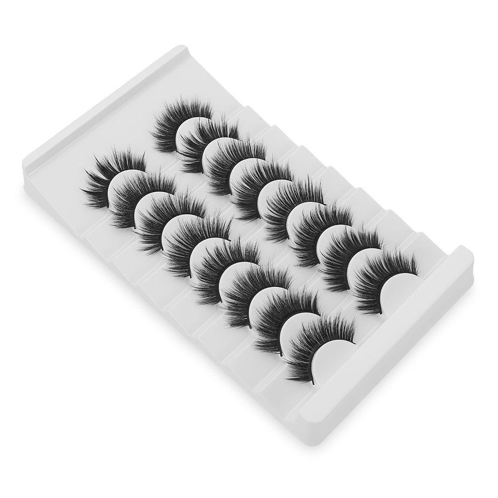 Set 8 Cặp Lông Mi Giả Mi Giả MIH SKONHED Trang Điểm Tự Nhiên