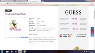 NƯỚC HOA GUESS SEDUCTIVE 75ml full size