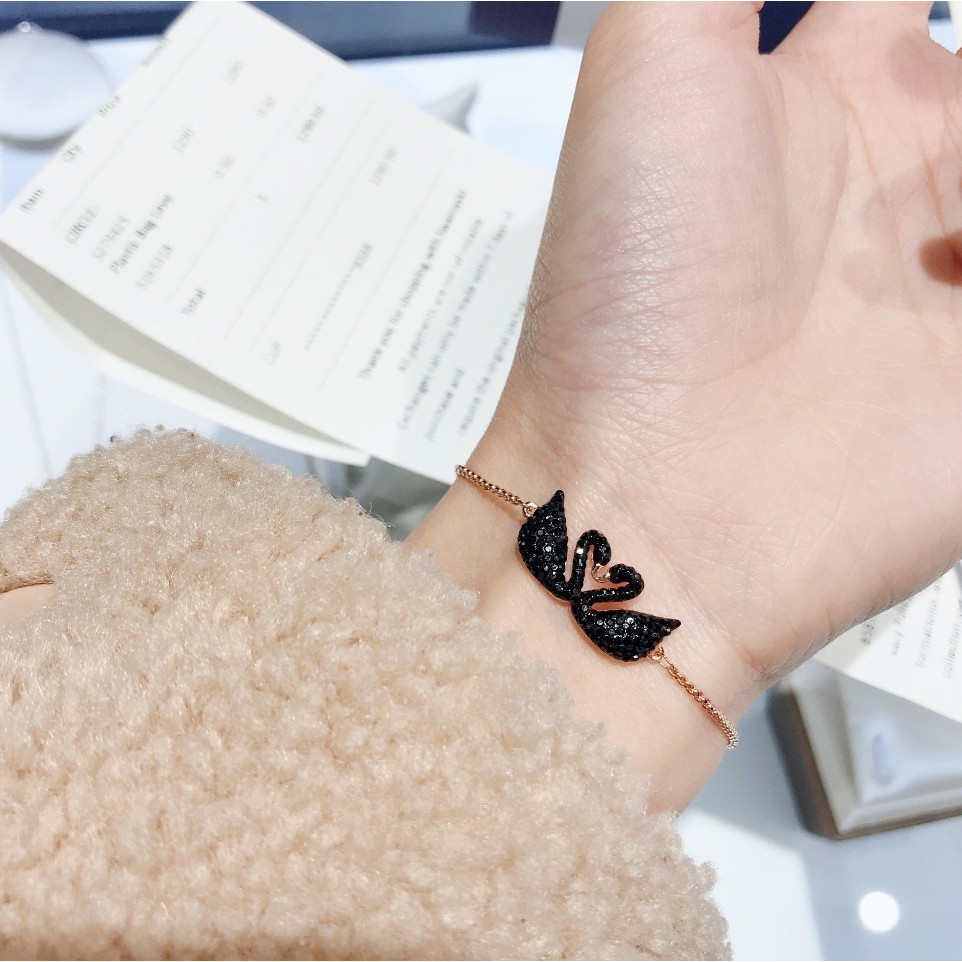 Vòng Tay Hai Lớp Thời Trang Mới 2023 Tinh Tế Mạ Vàng Hồng 18K5344132