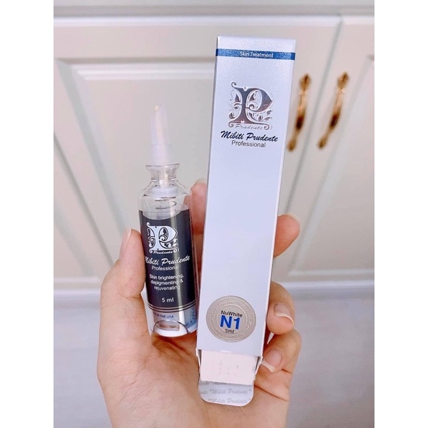 ( Chính Hãng ) Kem Làm Hồng, Giảm Thâm, Nám Môi, Nách Nhũ Hoa, Vùng Kín Nuwhite Mibiti Prudente 5ml Của Mỹ