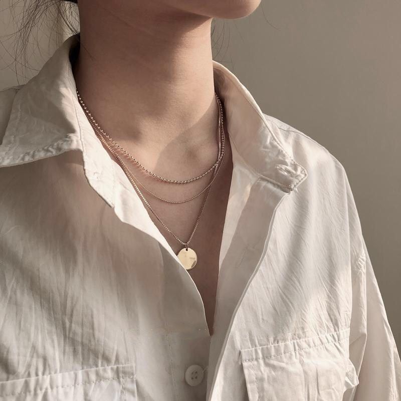 Dây chuyền/chocker nhiều lớp xếp tầng DCX39 Mayconner