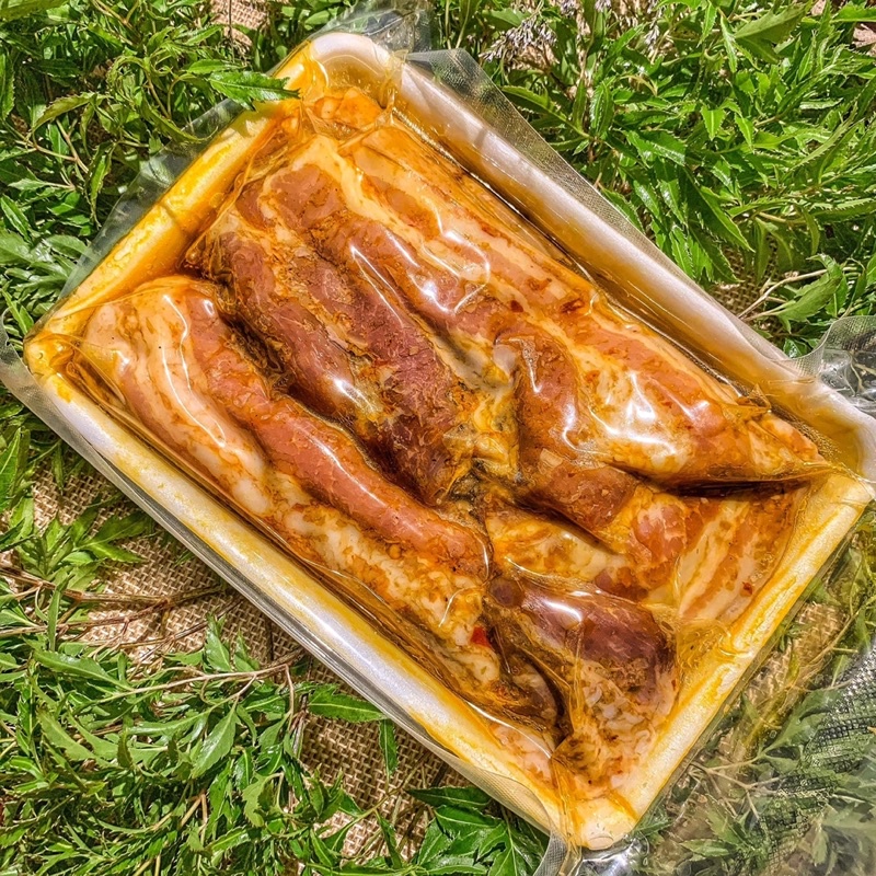 Ba Rọi Sả Ớt 1 Nắng Vĩ 500Gr (Hàng sấy)