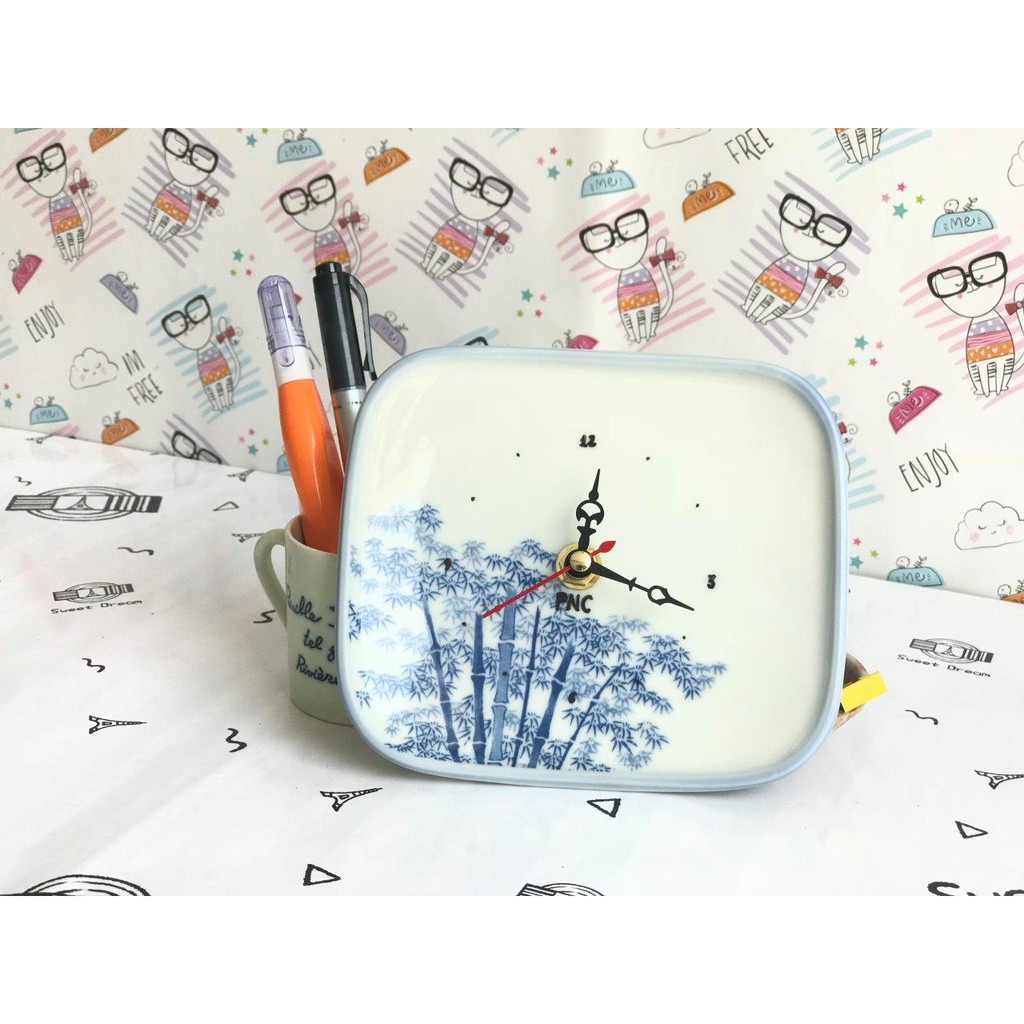 Đồng hồ gốm sứ S011 _ Quà lưu niệm _ Quà tặng